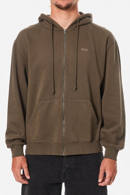 Katin Embordered Logo Zip Up Hoodie