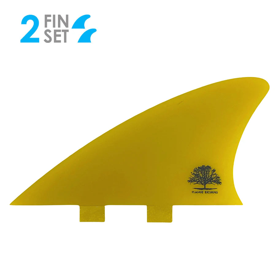 Mackie Sidecut Keel Fish Twin Fin Set FCS