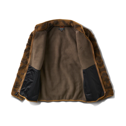 Roark Campover Jacquard Sherpa Zip