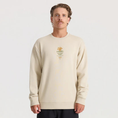 ROARK ENJOY GLOBE CREW FLEECE