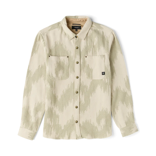 ROARK JOURNEY JACQUARD LONG SLEEVE FLANNEL