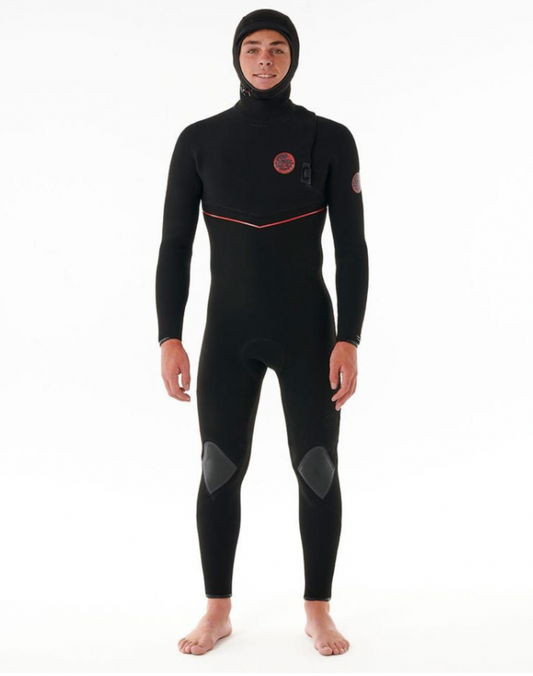 Rip Curl Fusion 5/4 Zip free hooded Men's wetsuit