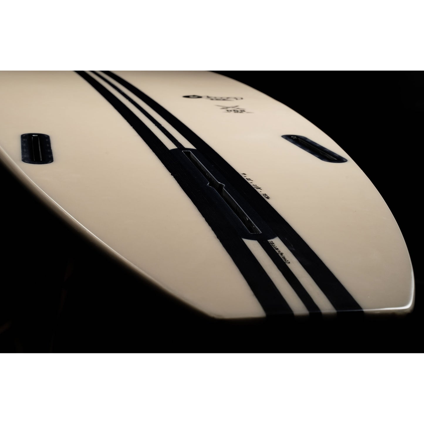 Torq 9'1 ACT The Don Nose Rider Surfboard Black Rail Bamboo