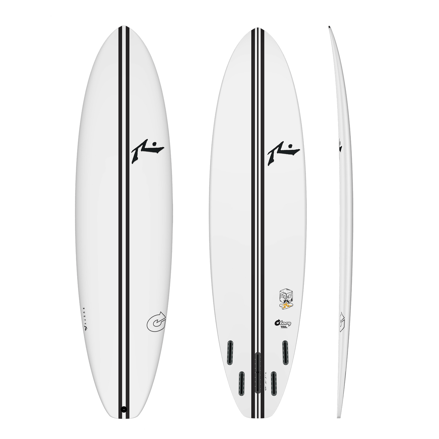 Torq X Rusty 7'2 Egg Not TEC Surfboard