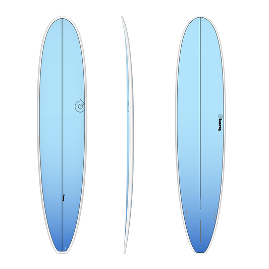 Torq 8'6 Long Surfboard Light Blue Fade