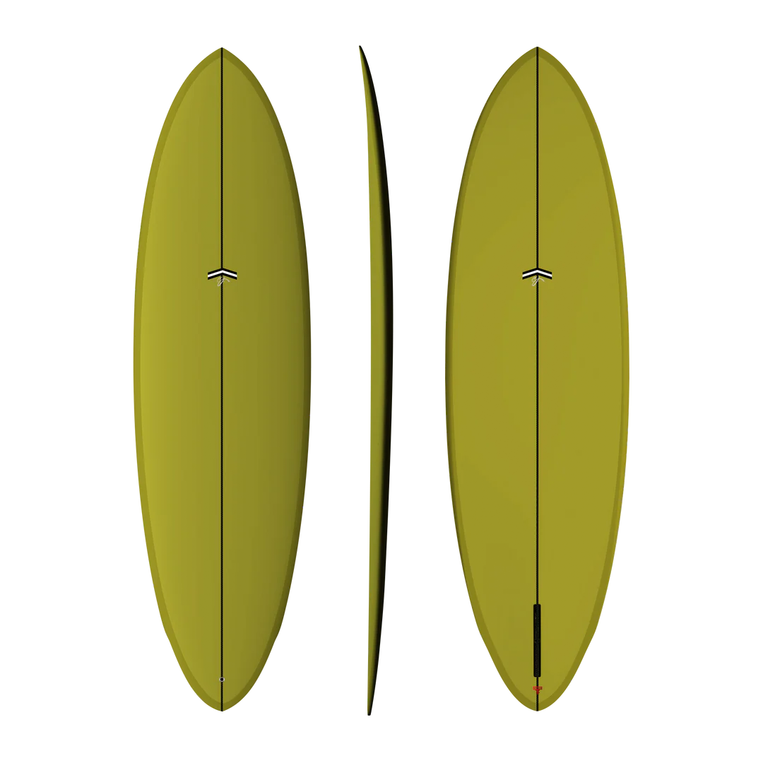 THUNDERBOLT CJ NELSON SUBROSA 6’11.5 OLIVE surfboard