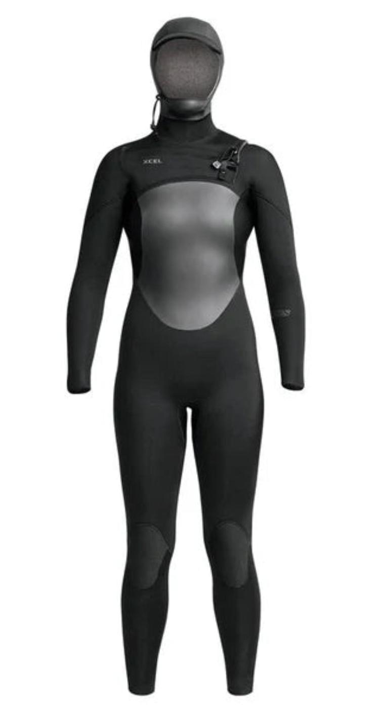 XCEL Womens Axis Hooded 5/4 Wetsuit