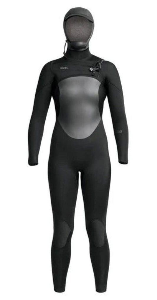 XCEL Womens Axis Hooded 5/4 Wetsuit