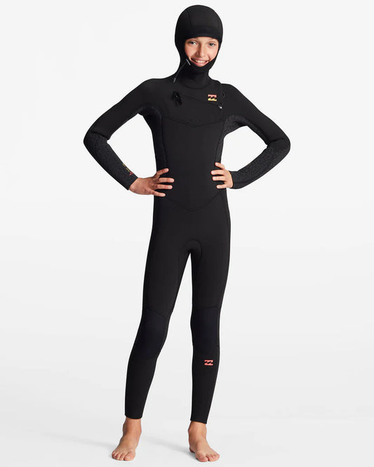 Billabong 5/4 Synergy Hooded Kids Wetsuit