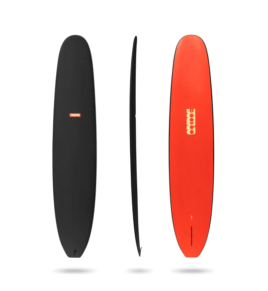 Crime 9'4 Involvement Black/Red Surfboard