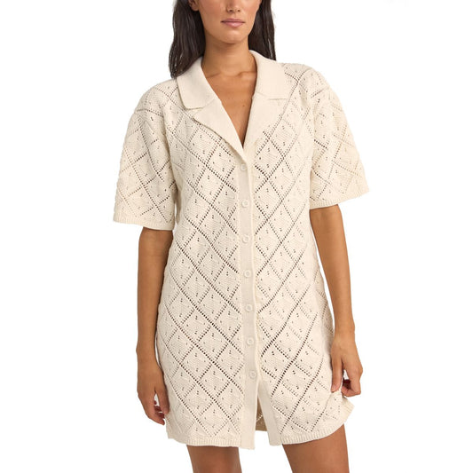 Rhythm Jaffa Knit Shirt Dress
