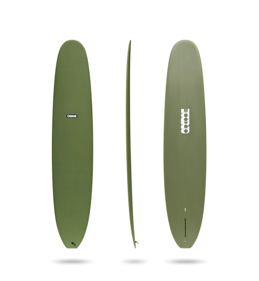 Crime 9'1 Involvement Green Army Surfboard