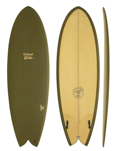 The Critical Slide Society 6'3 Angler Artichoke PU Surfboard