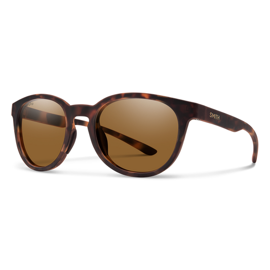 Smith Eastbank Sunglasses Matte Tort Frame ChromaPop Polarized Brown Lens