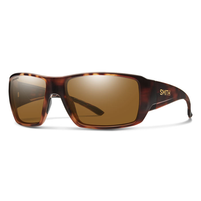 Smith Guide's Choice XL Sunglasses Matte Havana Frame ChromaPop Polarized Brown Lens