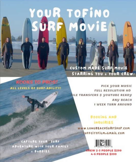 Your Tofino Surf Movie | Custom made edit of you and your crew!