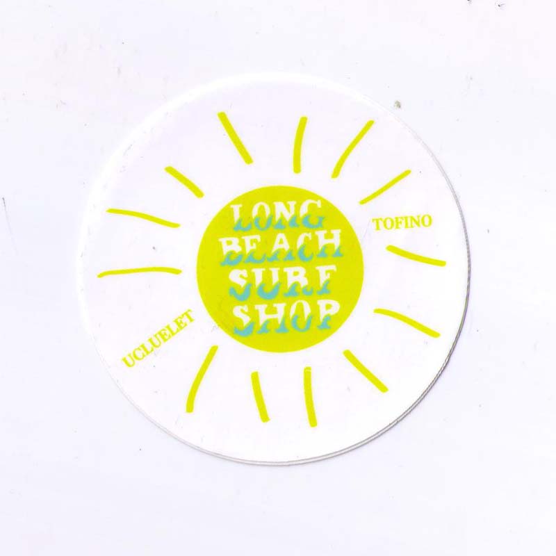 Long Beach Sun Sticker