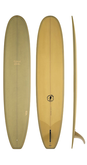 The Critical Slide Society 9'8 Logger Head Kiwi PU Surfboard