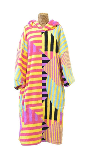 Block Microfiber Changing Poncho