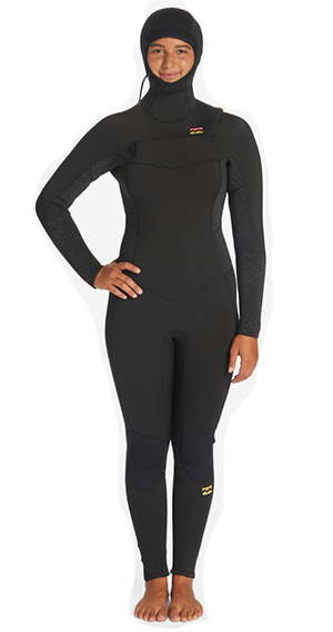 Billabong Synergy 5/4 hooded Women's wetsuit
