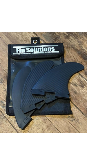 Fin Solutions Futures Large Tri Fin Set Black