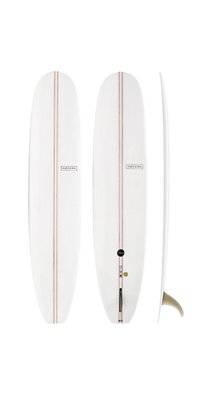 Modern 9'6 Retro Clear PU Surfboard