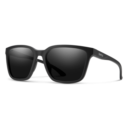 Smith Shoutout Sunglasses Matte Black Frame ChromaPop Polarized Black Lens