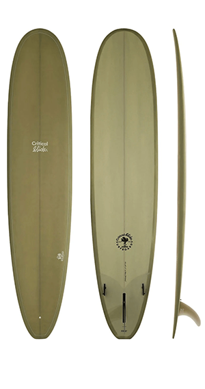The Critical Slide Society 9'6 AllRounder Jade PU Surfboard