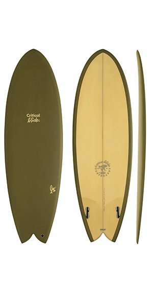 The Critical Slide Society 6'3 Angler Artichoke PU Surfboard