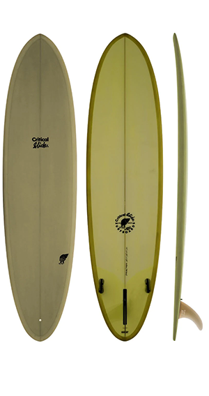 The Critical Slide Society 8'0 Hermit Jade PU Surfboard