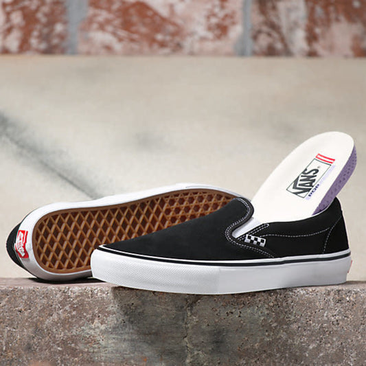 Vans Skate Slip-Ons Black/White